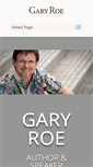 Mobile Screenshot of garyroe.com